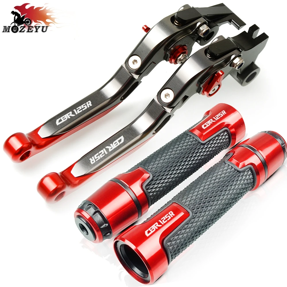 Для HONDA cbr CBR125R CBR 125R 2005 CNC Регулируемый рычаг тормоза сцепления и ручки руля 125r