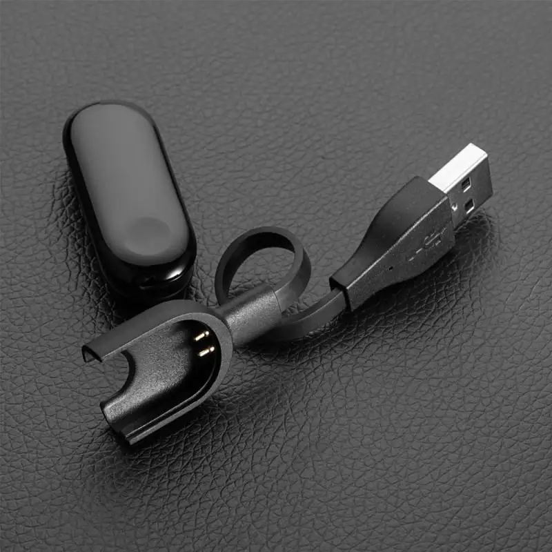 Зарядный кабель для смарт-браслета Xiaomi Mi Band 3 4 зарядный 2 USB-адаптер зарядки