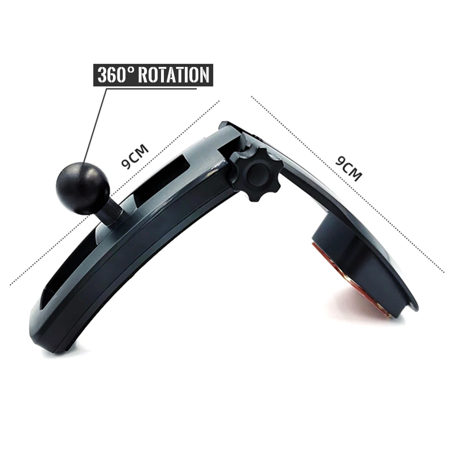 360 rotatable magnetic car phone holder car holder stand magnet dashboard car phone holder gps mobile cell mount support free global shipping