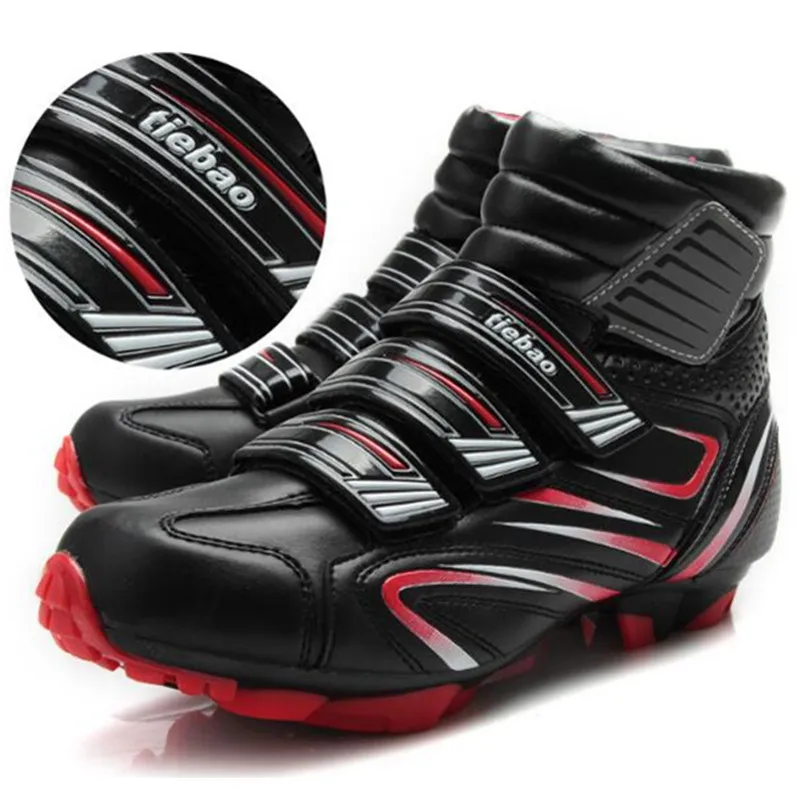 TIEBAO Sapatilha Ciclismo Mtb MTB Cycling Shoes Winter Men Outdoor Sport Bicycle Self-Locking Professional Racing Mountain Bike | Спорт и