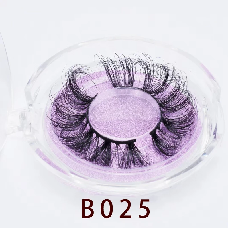 

3D False Eyelashes Handmade Thick Full Length Eyelashes 1PC Mink Eyelashes Cruelty-Free Mink Eyelashes Beauty Makeup Set