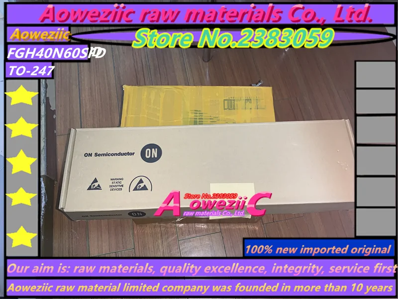 Aoweziic+ импортный FGH40N60SFD FGH40N60 TO-247 Триод Электрический сварочный аппарат IGBT трубка 40A600V