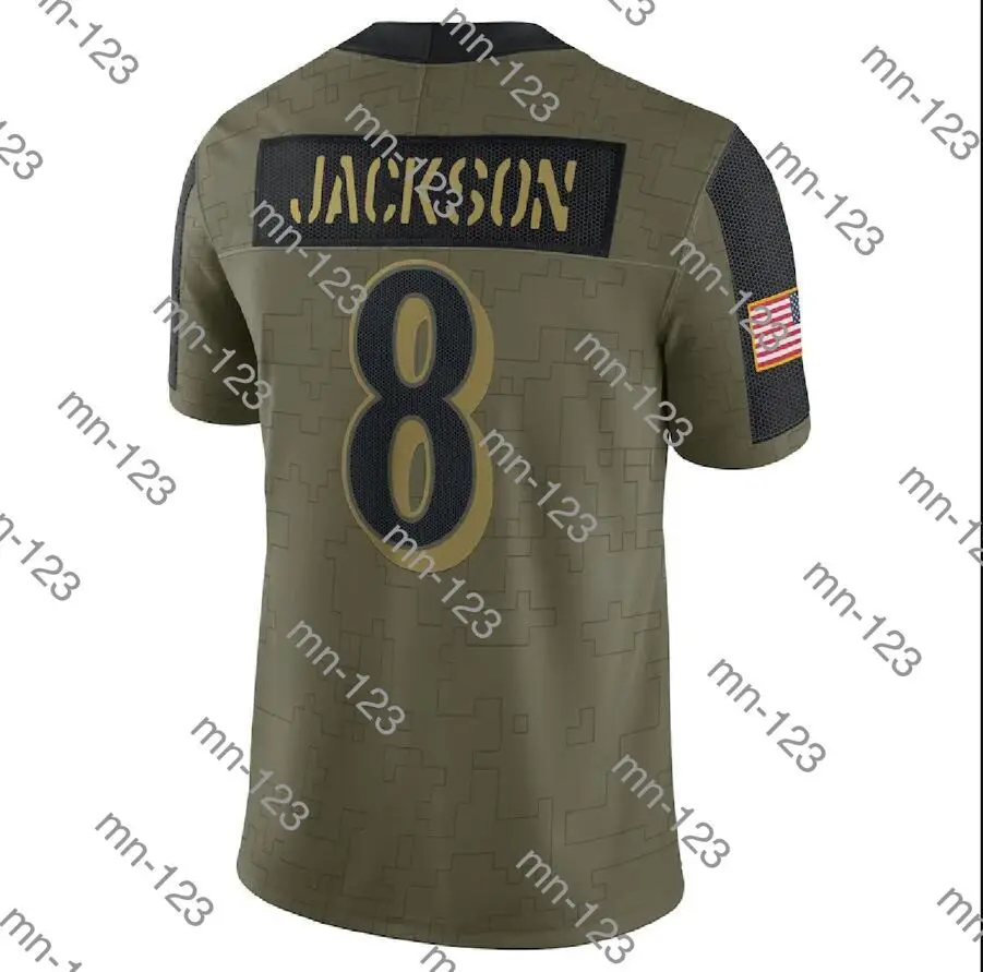 

Stitch Men Lamar Jackson 2021 Salute To Service Limited Baltimore Jersey