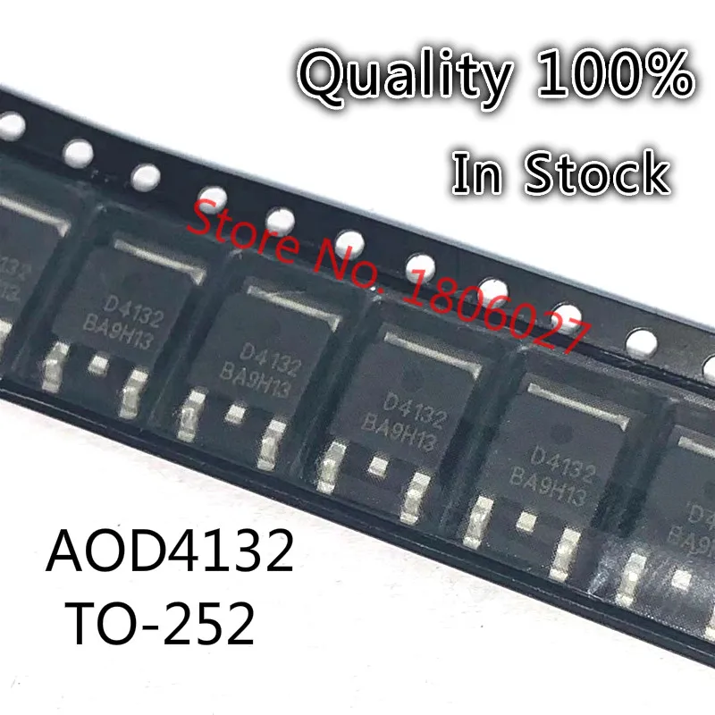 Отправка бесплатно 50 шт. AOD4N60 / AOD4130 AOD5N50 AOD4146 AOD4132 TO 252 МОП транзистор с полевым