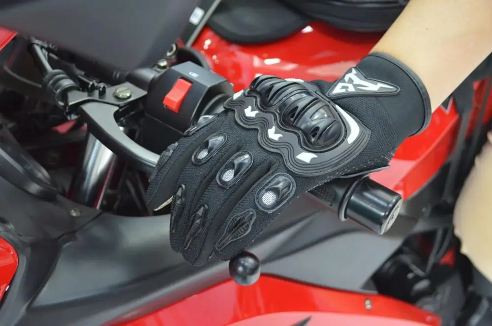 Перчатки мужские мотоциклетные с сенсорным экраном защитное снаряжение для