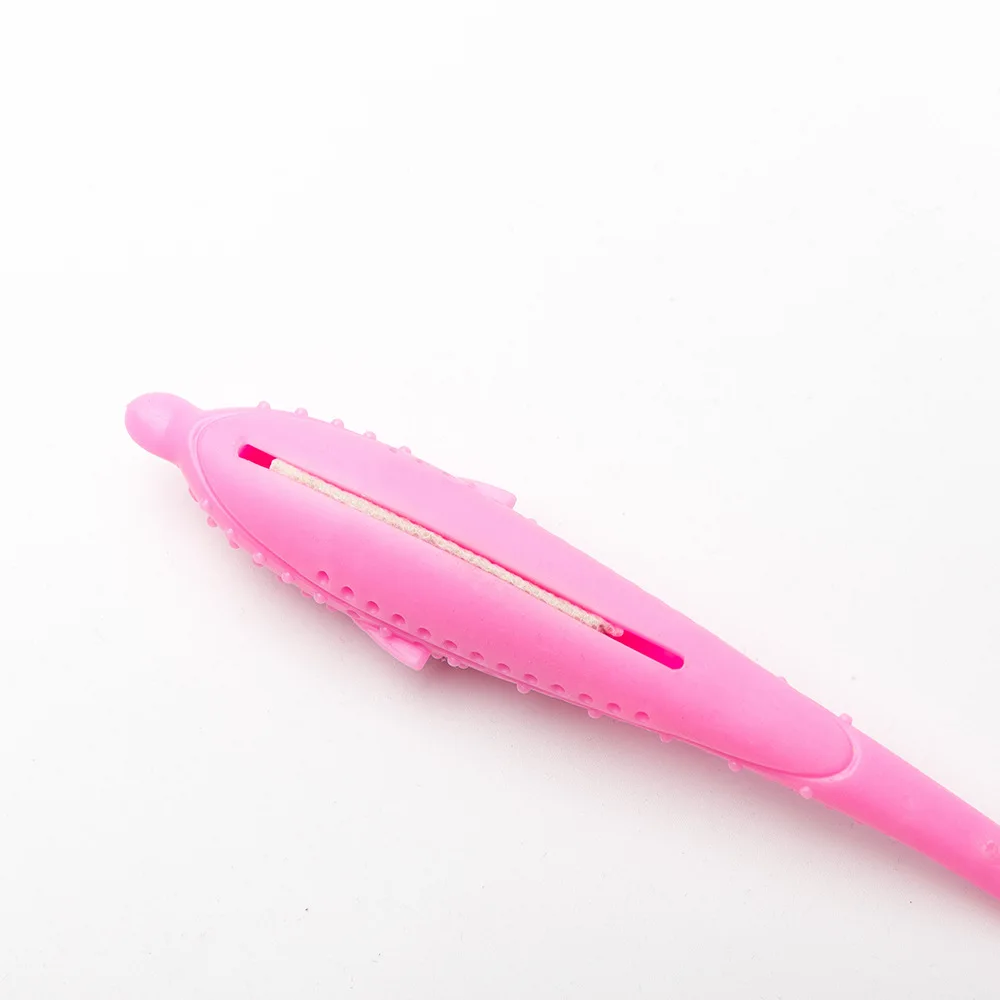 

Зубная щетка для кошек из силикона, мягкая и удобная жевательная игрушка для кошек, товары для домашних кошек в форме рыбы