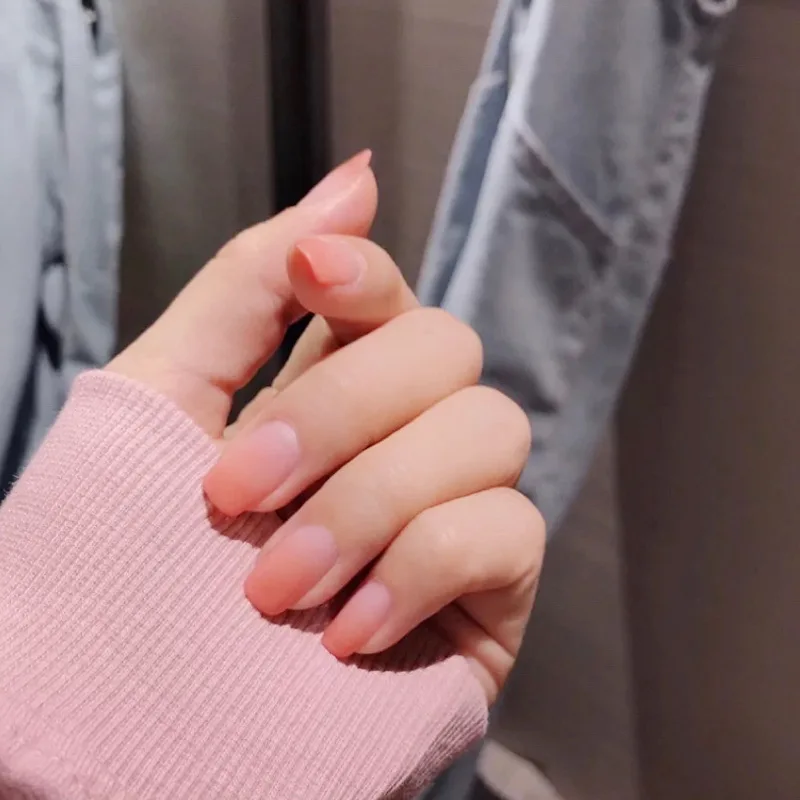 

24 шт., накладные ногти для девочек