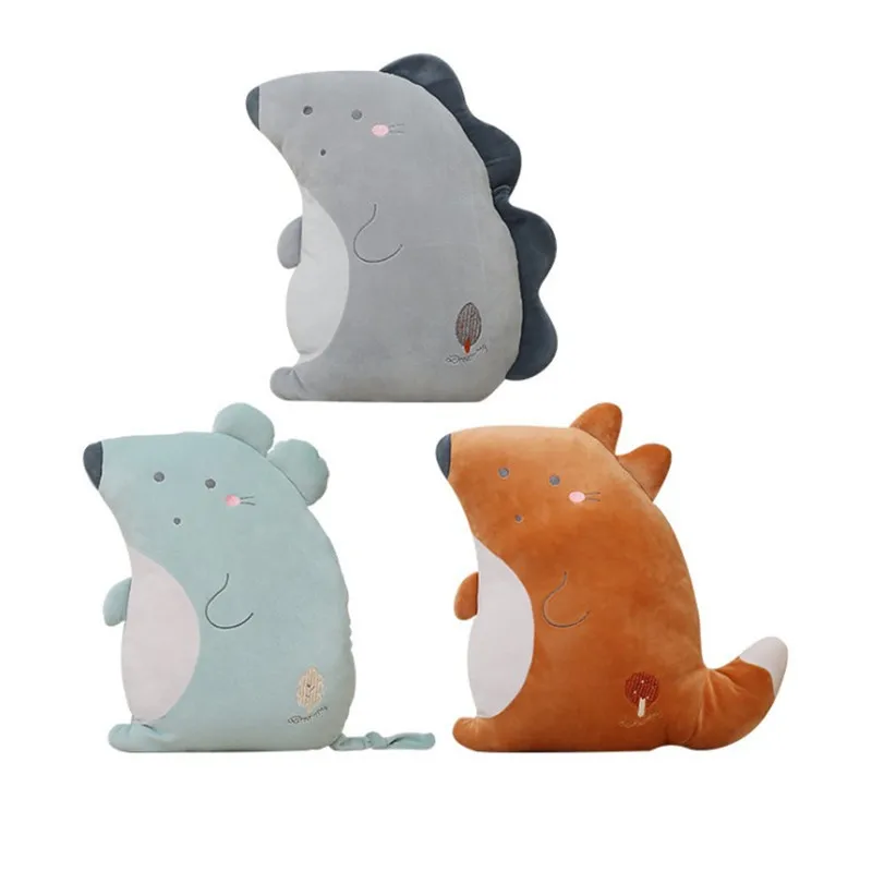 40 см искусственная игрушка милая и мягкая Милая животная мышь лиса ежик милый