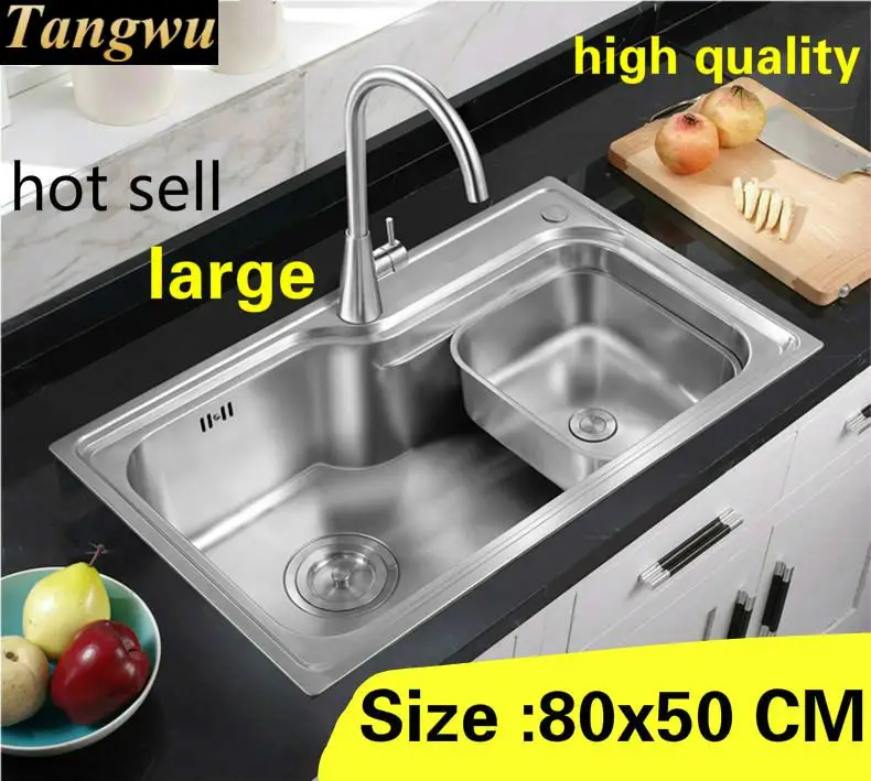Бесплатная доставка роскошная Бытовая кухонная раковина для раковины из