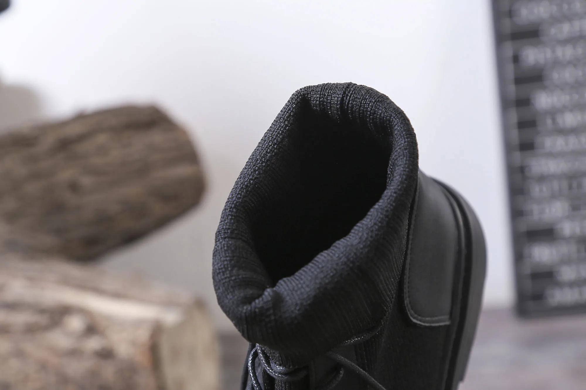 Женские ботинки из натуральной кожи черные Martens женские ботильоны мотоботы