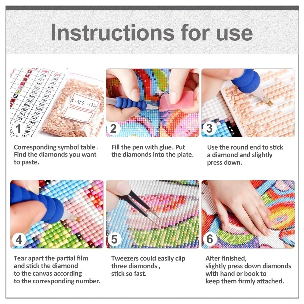 5d Diy алмаз живопись полный квадрат стразы животные вышивка алмазами крестом