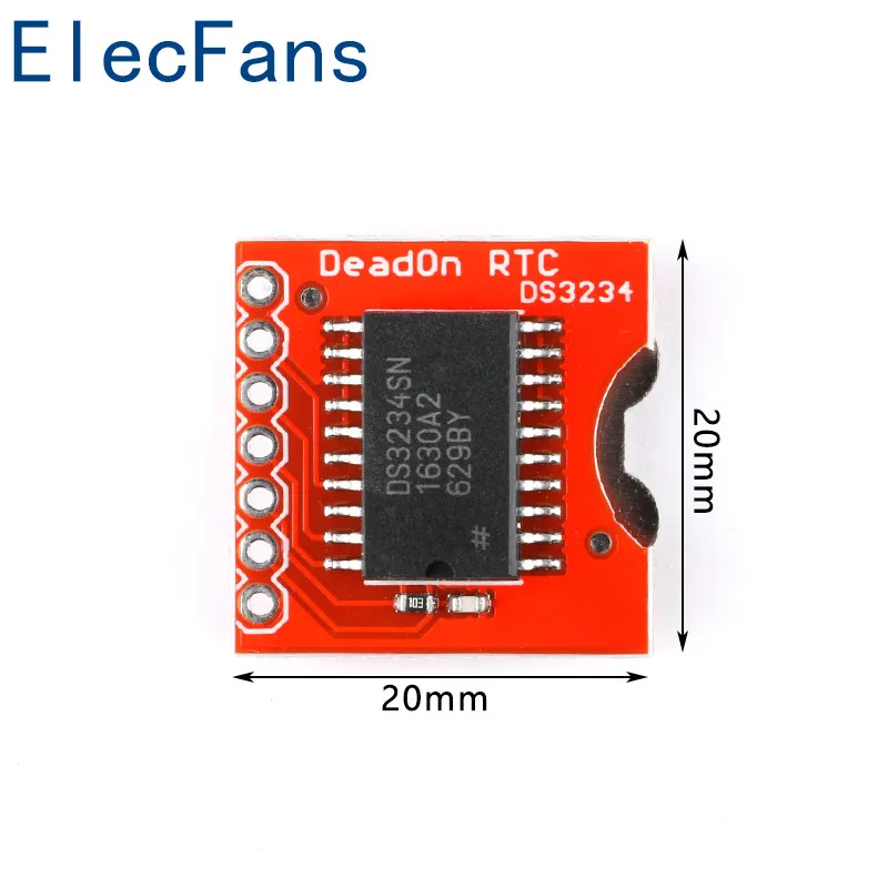 DS3234 Высокоточный модуль часов в режиме реального времени и время работы пути SPI 3
