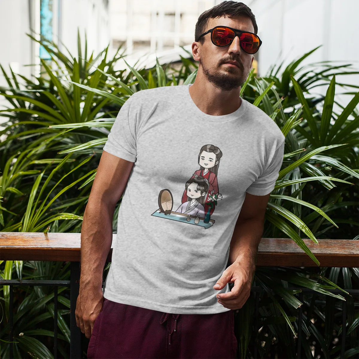 

Word of Honor Hairpin Men's short-sleeved t-shirt Casual R353 T-shirts Eur Size