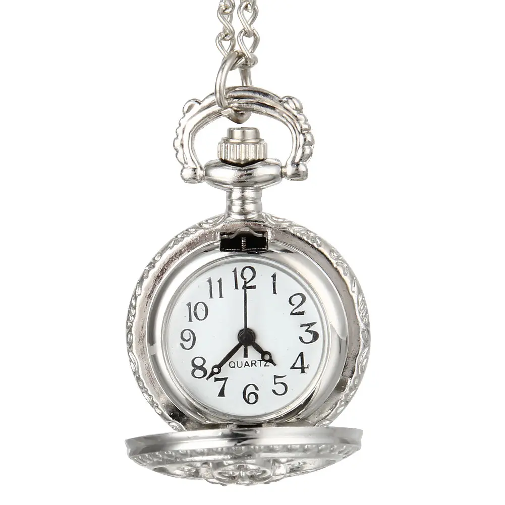 2019 Новые Модные Винтажные женские кварцевые карманные часы из сплава ажурное