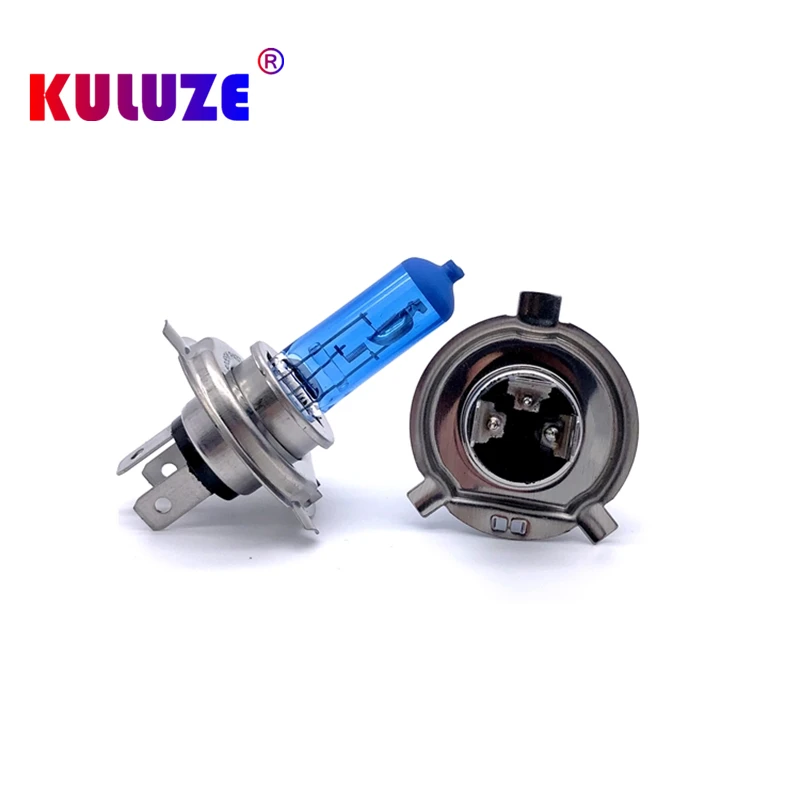 2 шт., передние фары H4 Super White s P43t 60/55 Вт 12 В 2 шт., передние фары H4 Super White s P43t 60/55 Вт 12 В