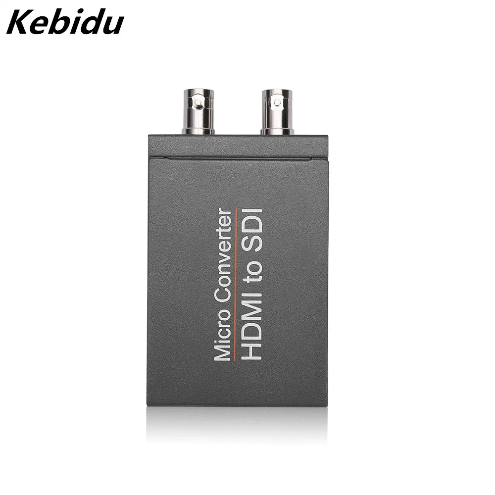 Mini 3G HD SD-SDI Video Micro Converter Adapter SDI to HDMI-compatible with Power Audio Auto Format Detection |