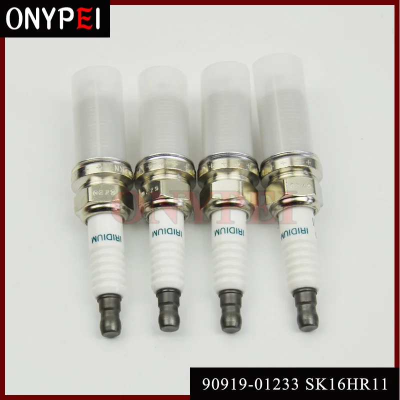 4 шт./лот иридиевая Свеча зажигания 90919-01233 SK16HR11 для Toyota LEXUS 9091901233 90919 01233 |
