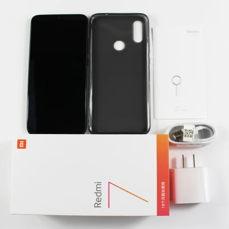 New Original Xiaomi Redmi 7 2GB RAM 16GB ROM Mobile Phone Snapdragon 632 Octa Core 12MP 4000mAh Battery 6.26" Full Screen | Мобильные