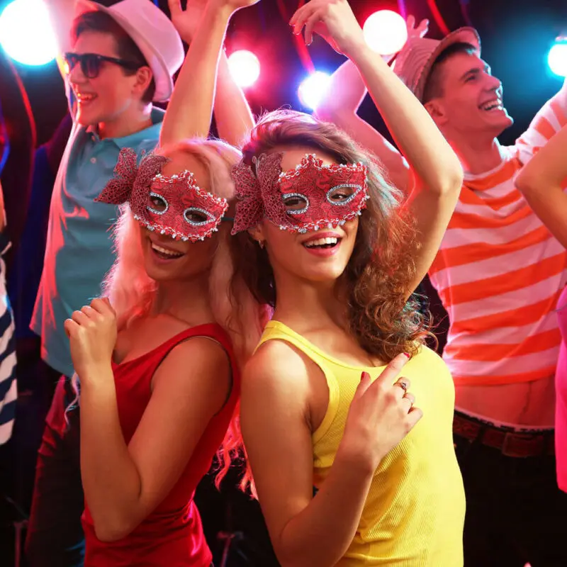 Женское вечернее платье с маской кружевное бабочкой костюм на Хэллоуин |