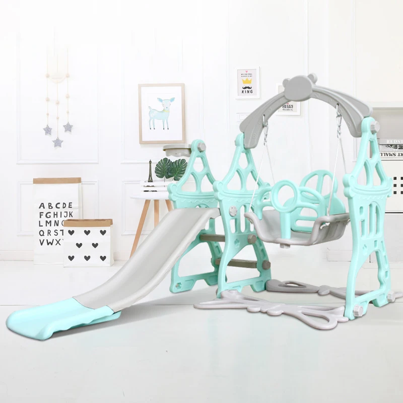 Комбинированные Горки 3 в 1 детская крытая игровая площадка маленькие детские