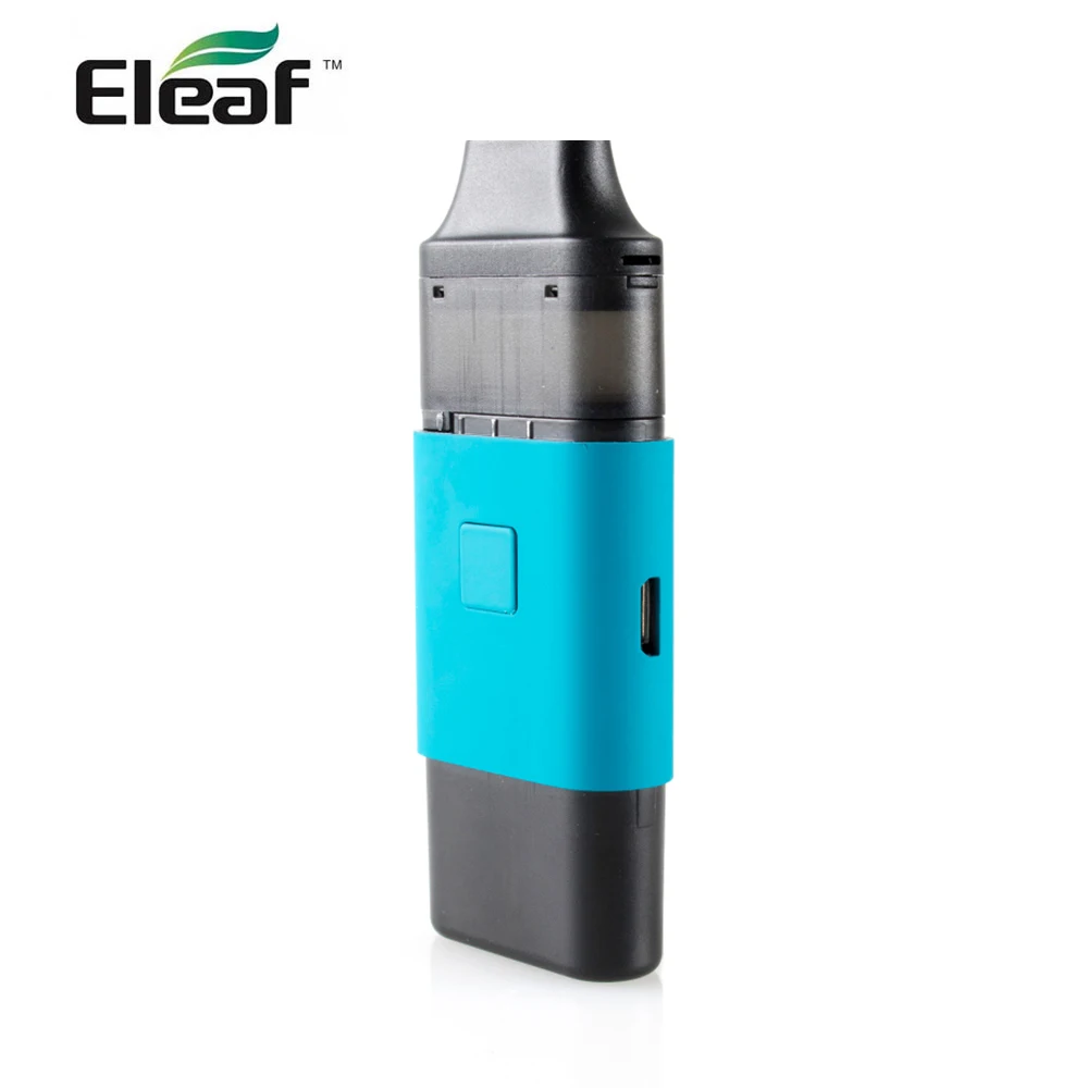 США/RU начальный комплект Eleaf iCare, 1,8мл, 650мАч, головка 1,1 Ом, комплект против электронной сигареты iCare2 - Цвет: Blue icard kit