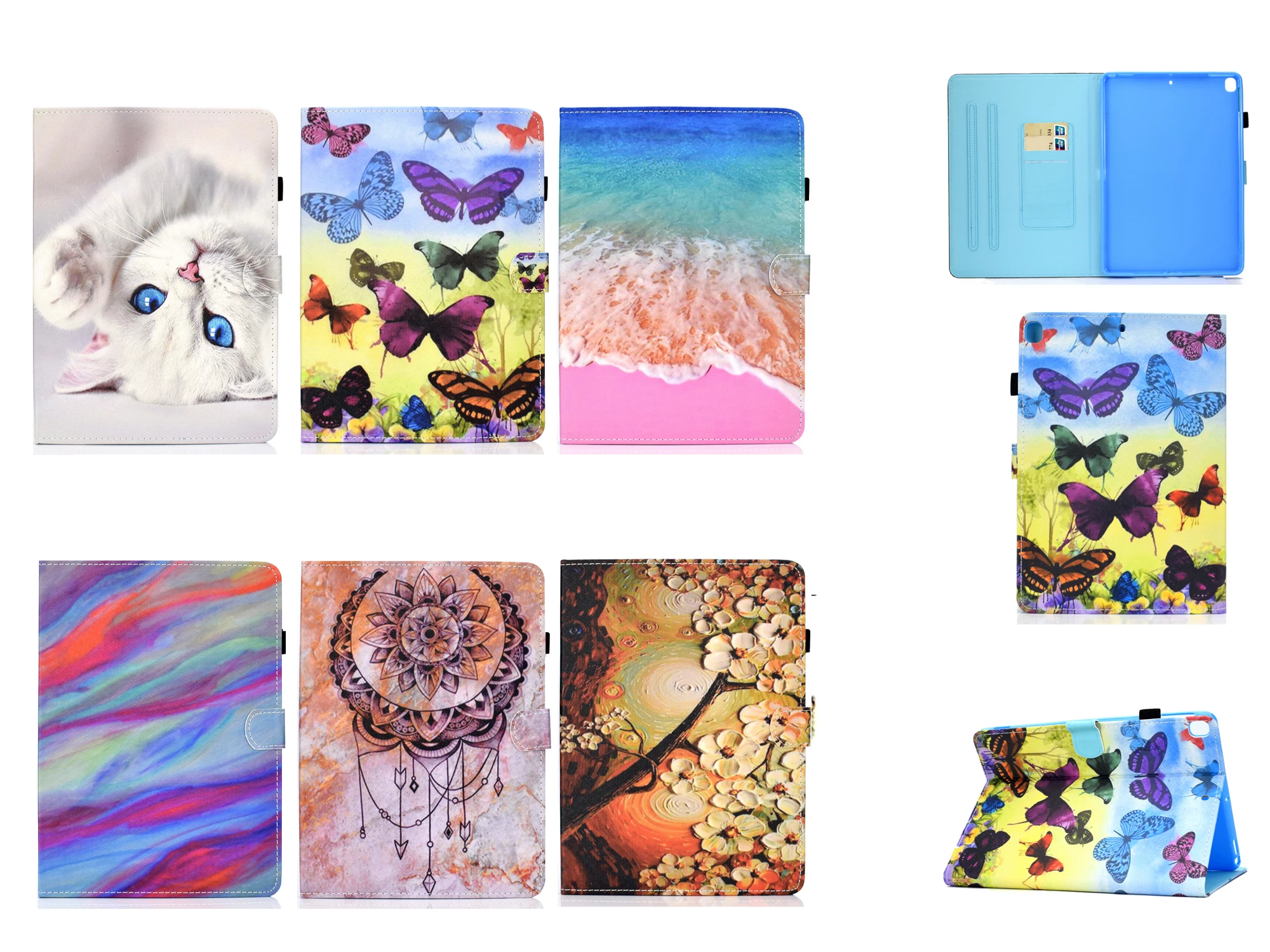 Милый чехол с кошкой для Apple iPad 10 2 2019 7 7th 8th поколение A2197 A2200 A2198 A2232 мягкий