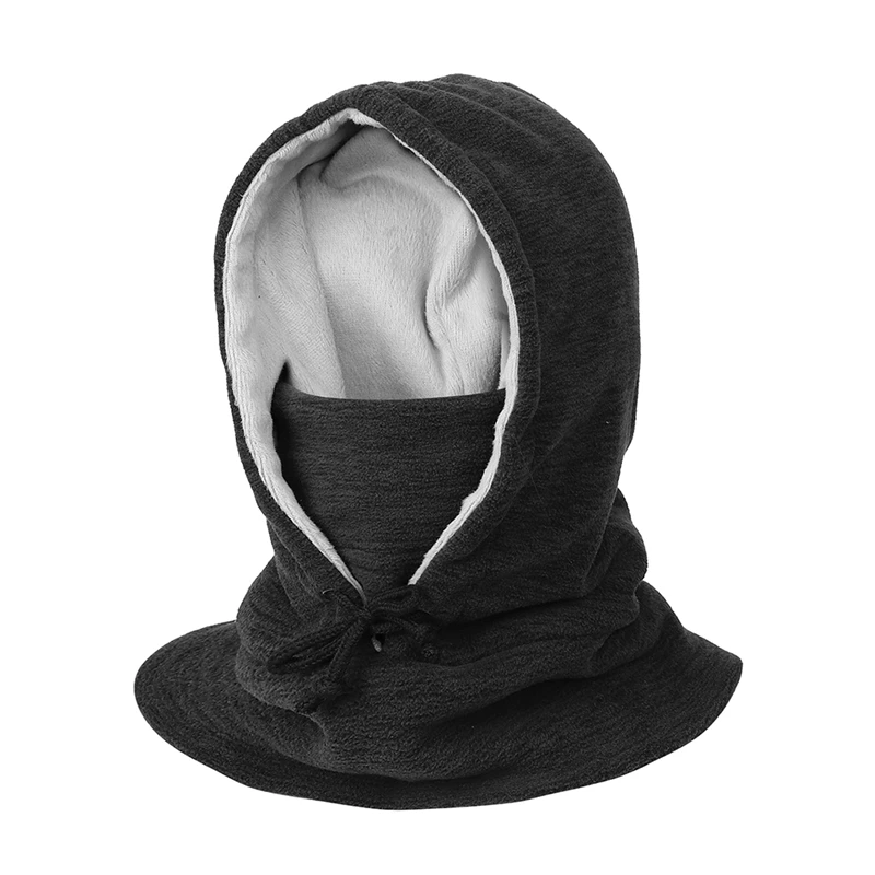 

Warm Hood Face Cover Bike Hat Neck Helmet Beanies Sally Face Exercise Bicycle Thermal Fleece Balaclava Hats For Women Men
