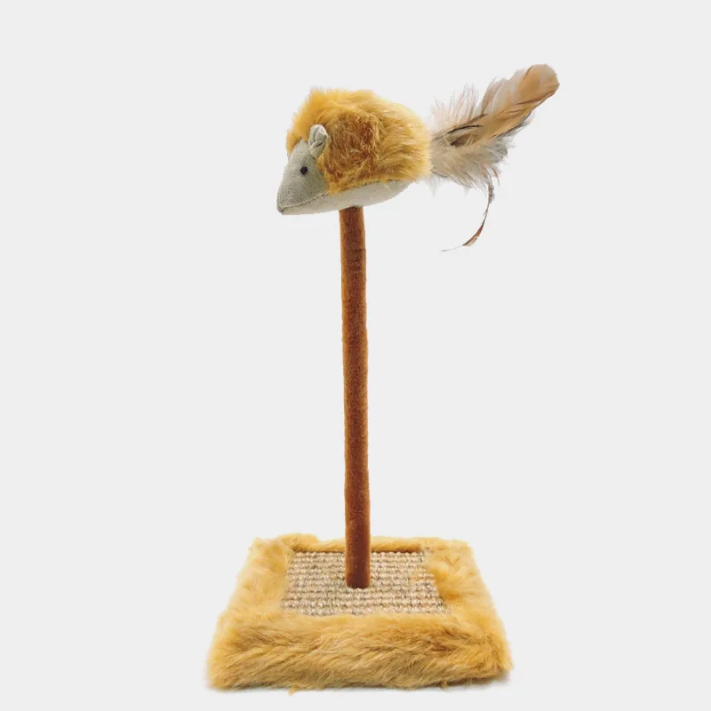

Cat Toys Sisal Cat Scratching Board Grinding Claw Toys Funny Cat Table Mouse Shape Spring Pet Toys Funny Cat Supplies