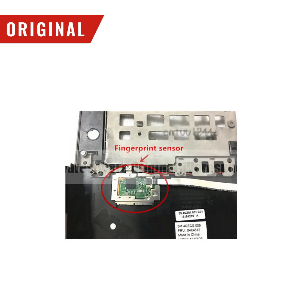 

Original Top Cover Upper Case with Touchpad Button Speaker cable for Lenovo Thinkpad T430S Palmrest 04W3496 04X4612