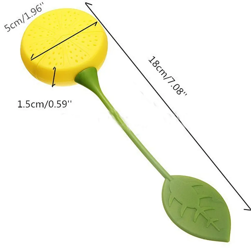 Ситечко для заваривания чая многоразовый силиконовый держатель чайных