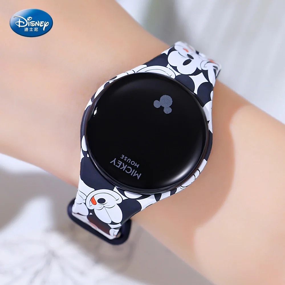 Disney Kids Digital Watches Spiderman Mickey Mouse Frozen Cartoon Student Touch Screen Smart Sport Boys Watch Girl jewelry Clock