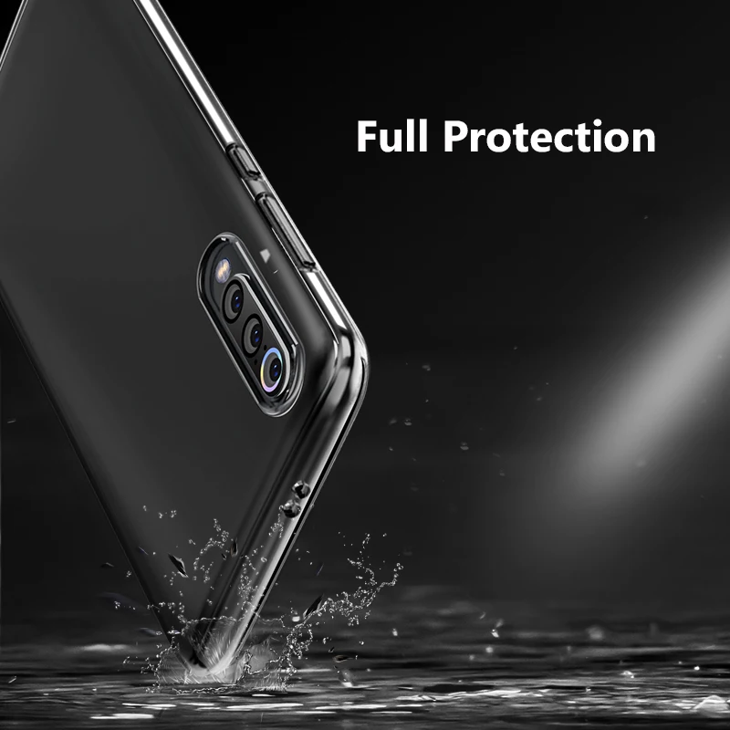 С украшением в виде кристаллов чехол для samsung Galaxy A30 A40 A50 A20 A10 A70 A10 M20 S10 A20e A20S A50S Примечание 10 Pro Чехол из ТПУ, прозрачный, мягкий