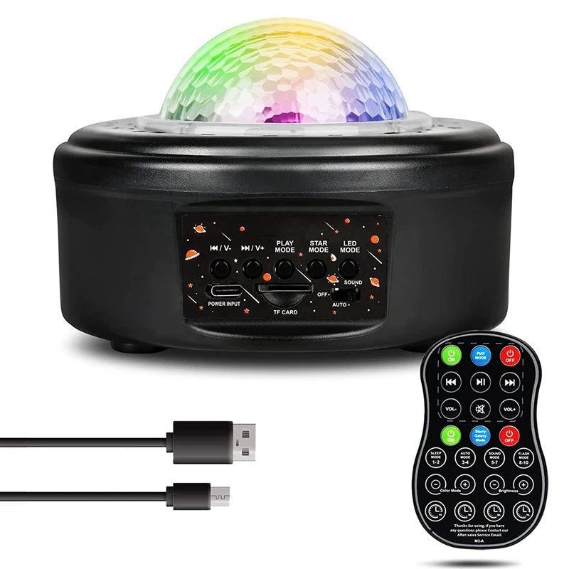 

Galaxy Projector Light , Star Projector With 10 Planets, With Remote Control & Music ,For Kids Room Decor And Party