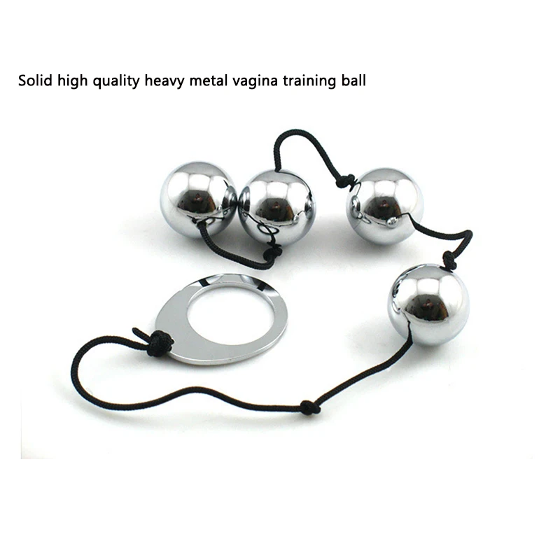 4 шарика металлические тяжелые кегелевые шарики Бен Ва Мяч Тренажер влагалища