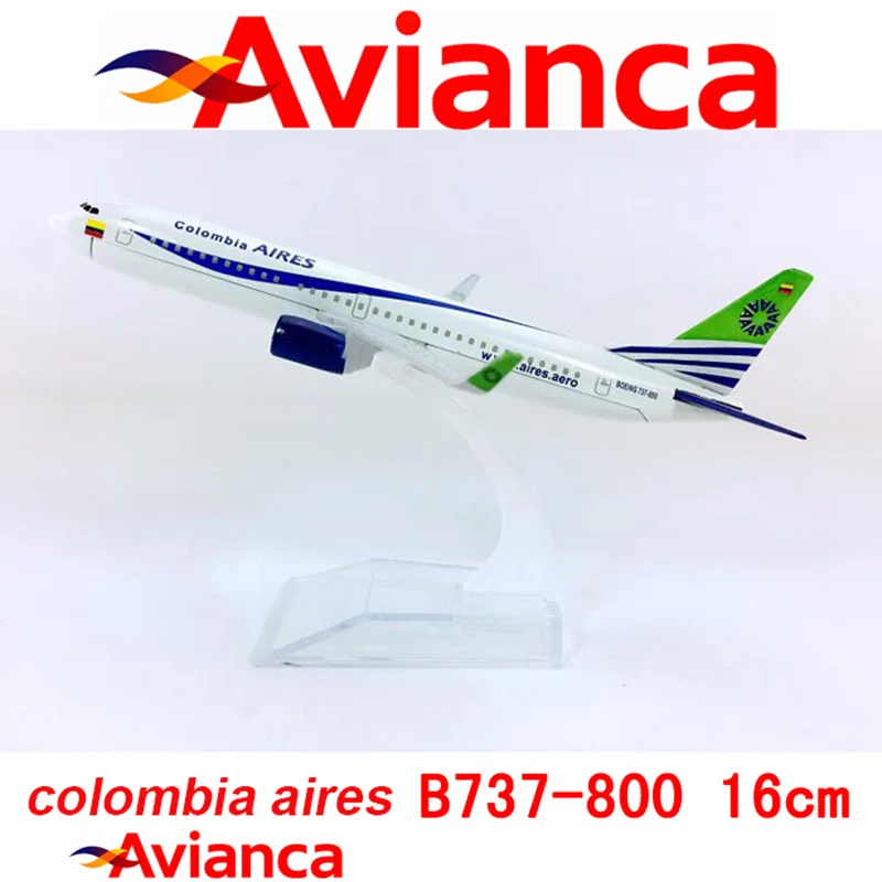 16 см масштаб 1/400 авианская Авиапочта Боинг B737-800 самолет литый под давлением
