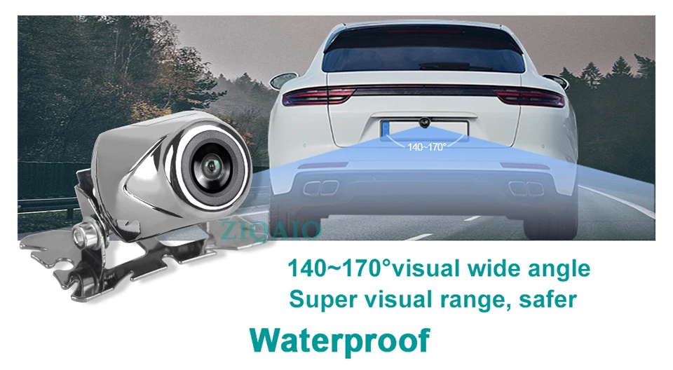 Car Rear View Camera Universal Backup Reverse Parking Camera Night Vision Waterproof Reversing Cam Wide Degree Car accessories