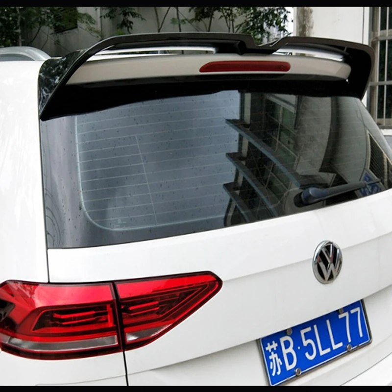 

For VW Touran L Spoiler High Quality ABS Material Automotive Rear Wing Primer for Volkswagen Touran L Spoiler Rear Spoiler