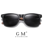 Мужские солнцезащитные очки из бамбука, с защитой от ультрафиолета