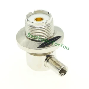 Разъем для пайки под прямым углом UHF Female SO239 SO-239 Jack 90 градусов LMR195 RG58 RG400 RG142 кабель