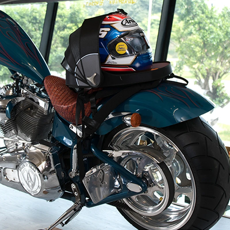 Мотоциклетный рюкзак сумка для шлема мужская на плечо езды рыцарском мотоцикле