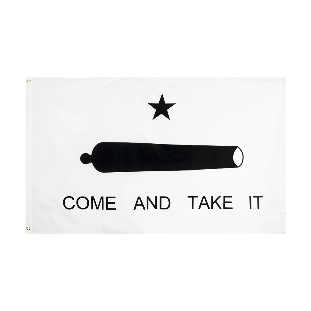 

90x150cm Gonzales Historical come and take it flag