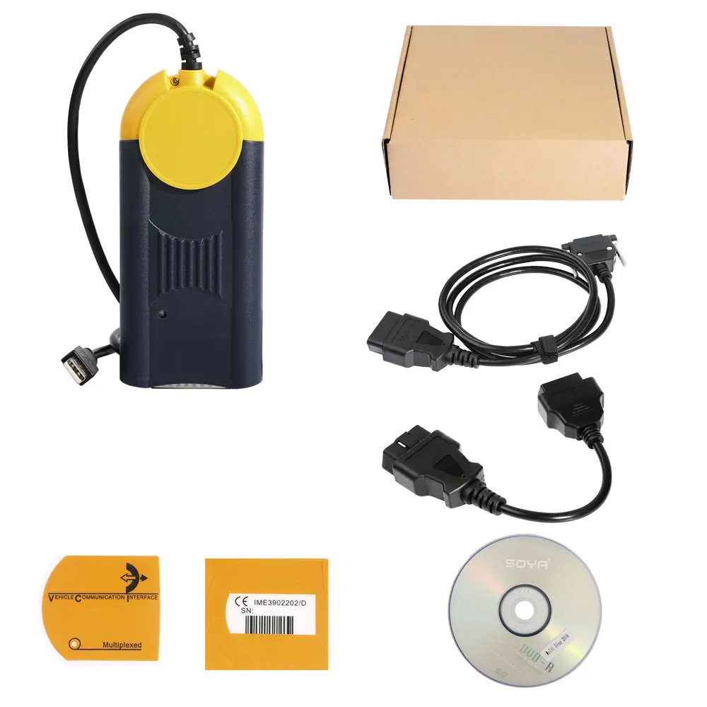 Диагностический инструмент Multi-Diag Multi Diag Access J2534 v2018.3 интерфейс OBD2 устройство Multidiag