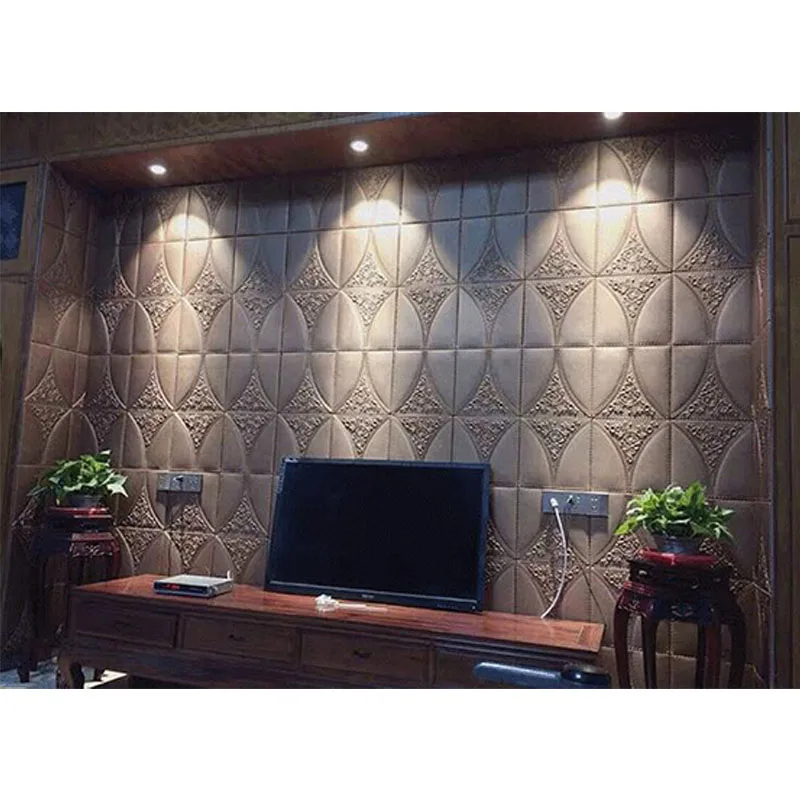 

Wallpaper 3Dsticker White Embossed Damask Home Film Bedroom Living Room Cupboard Wardrobe Self Adhesive Waterproof Paper Sticker