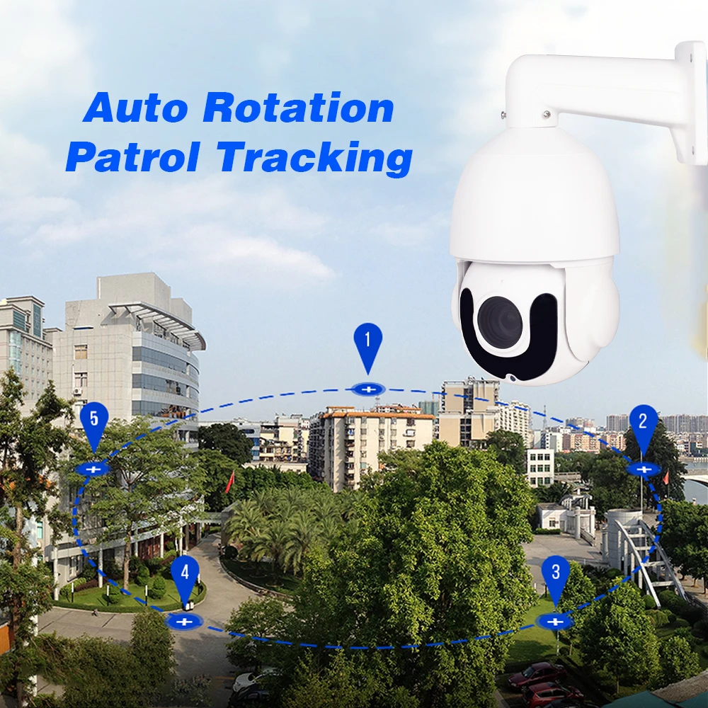 OwlCat SONY HD 5MP наружная непромокаемая алюминиевая автоматическая отслеживающая АИ