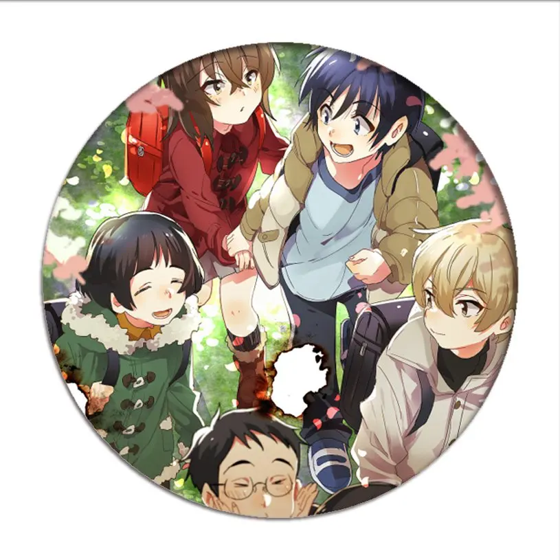 Город в котором только я отсутствует Значки для косплея Кайо хиназуки брошь