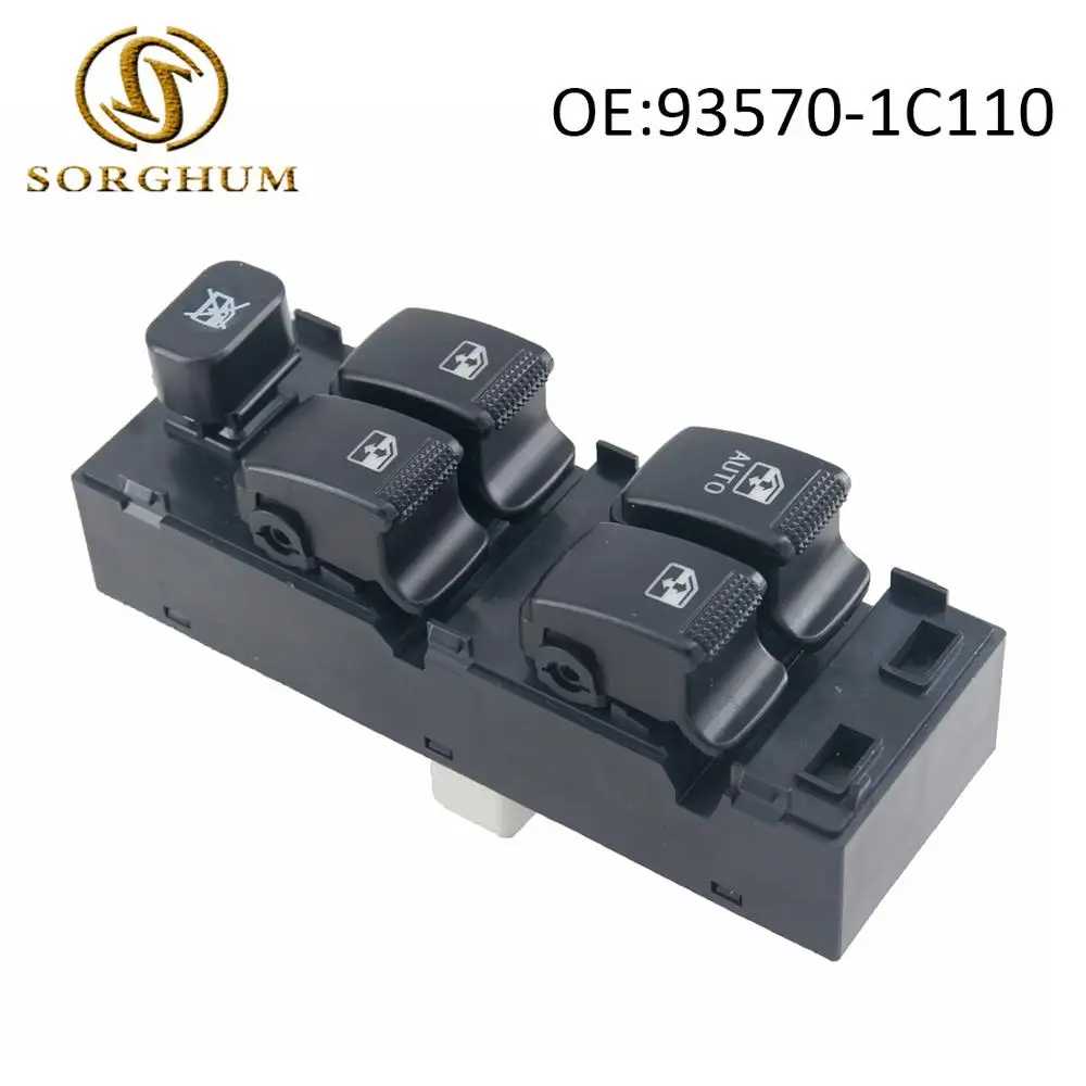 Переключатель бокового окна 93570 1C110 935701C110 для Hyundai Getz|Переключатели и рычаги авто|
