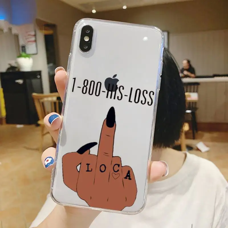 

sexy black girl money Phone Case Transparent soft For iphone 5 5s 5c se 6 6s 7 8 11 12 plus mini x xs xr pro max