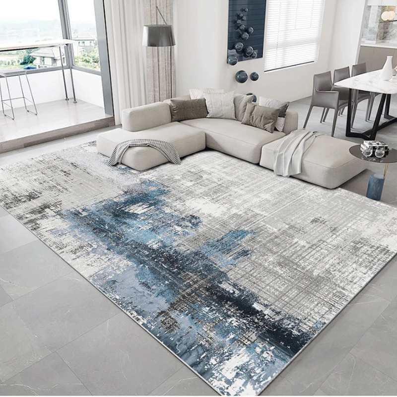 

Modern Rugs Carpet Sofa Coffee Table Floor Mat Concise Style Living Room Carpet Nordic Abstract Rug for Bedroom Study Cloak Room