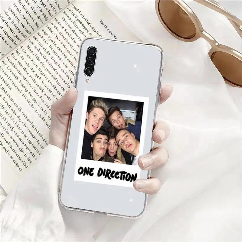 

One Direction Louis Tomlinson Clear Phone Cases Transparent Clear For Samsung Galaxy A71 A21s S8 S9 S10 plus note 20 ultra