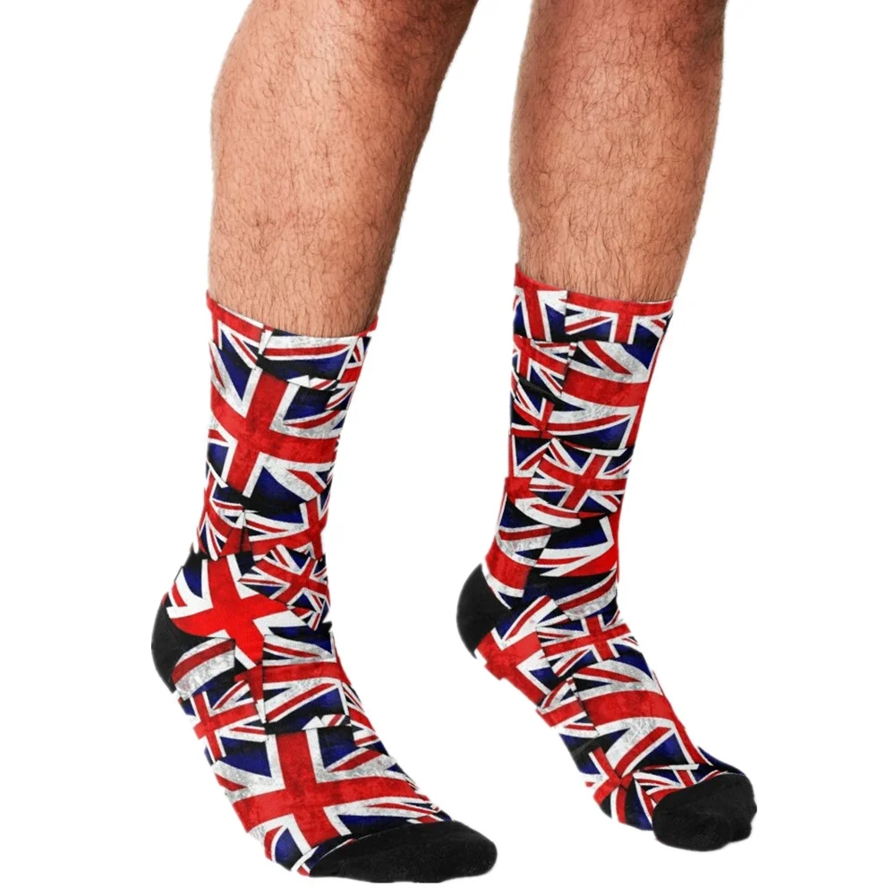 

2021 Funny Socks Men harajuku Vinyl Records Socks Printed personality Happy hip hop Novelty Skateboard Crew Casual Crazy Socks